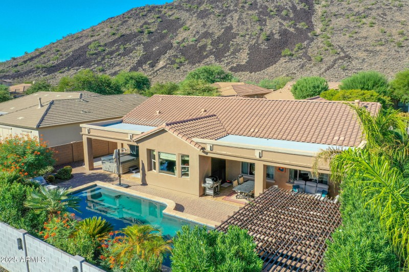 Backyard - views to the mountains