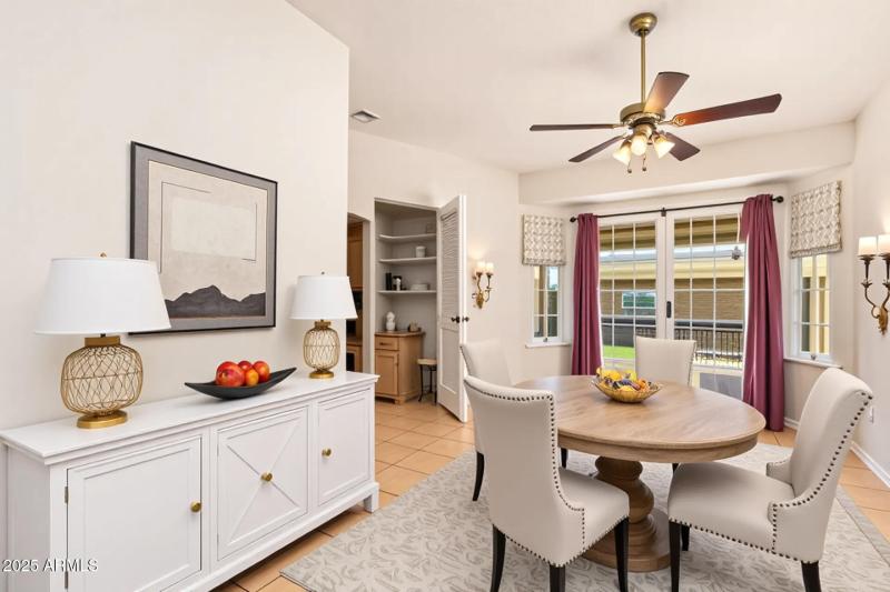 Dining Room Virtually Staged