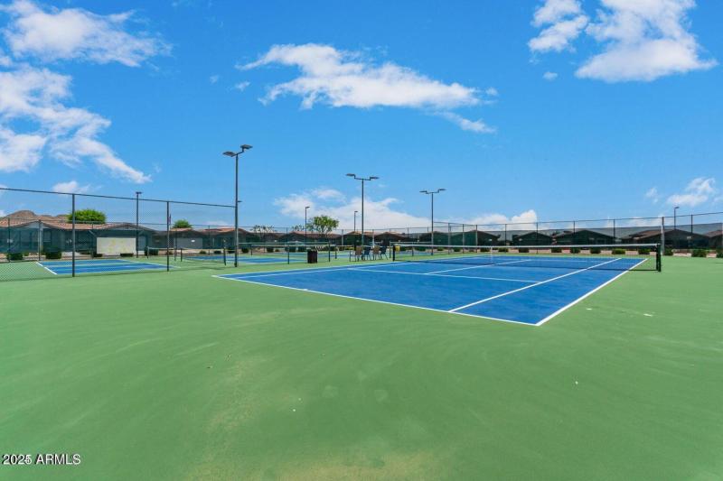 Tennis courts