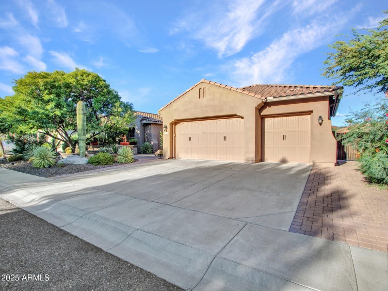 Extended 3 Car Garage