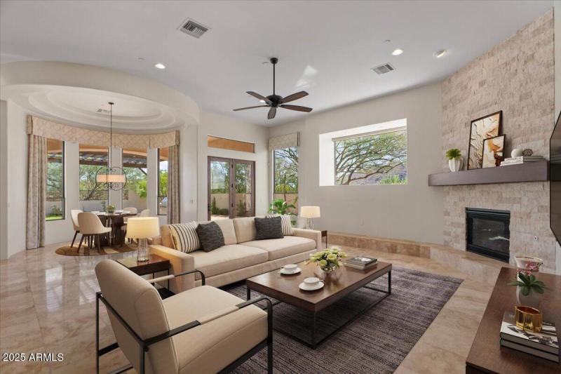 Living Room and Dining VS