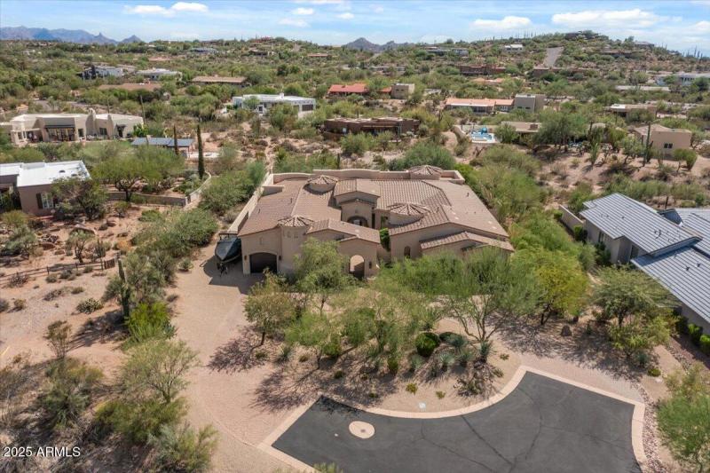 Aeiral front of home