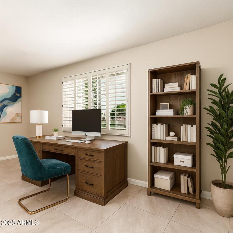 Virtual Bonus Room as Office