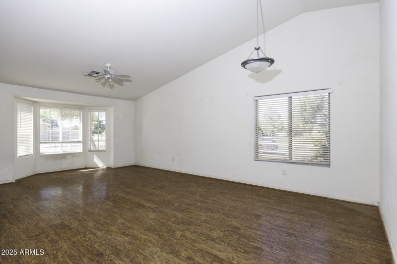 Dining Room & Living Room