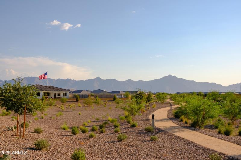 WALKING TRAILS AND OPEN SPACE