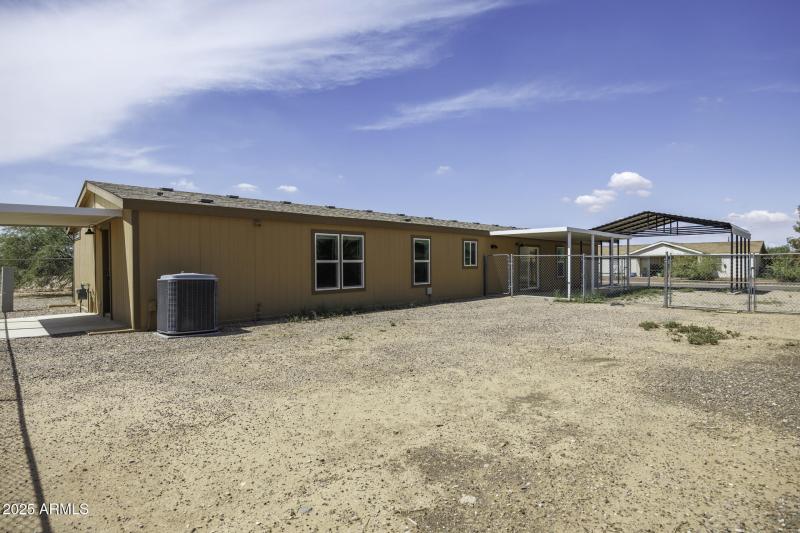 Back Right Inside Fence