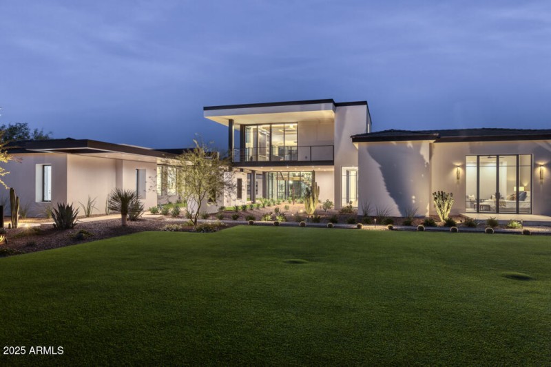 Large Front Lawn