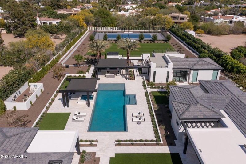 Aerial View of Pool