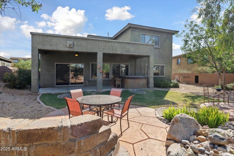 Back Patio wit Flagstone