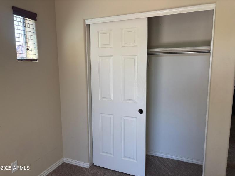 Closet in 2nd bedroom