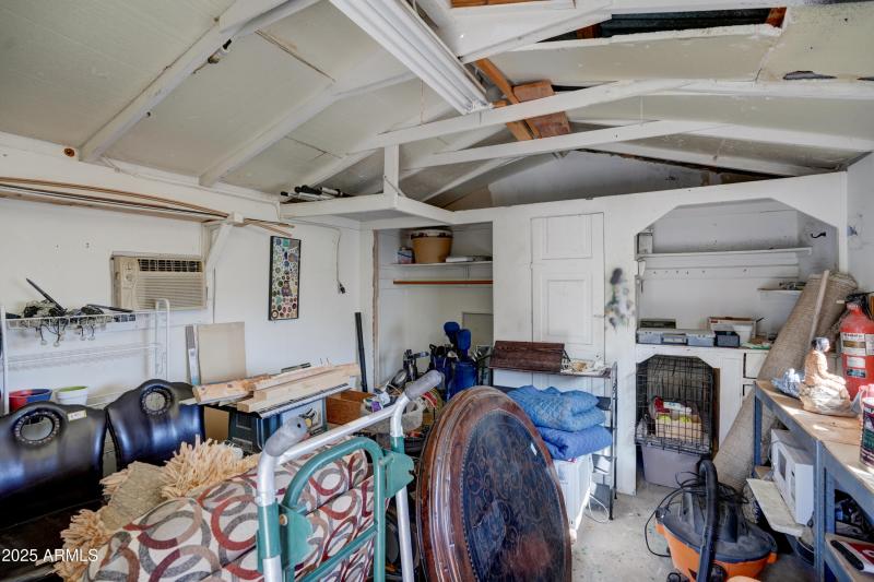 Shed Interior