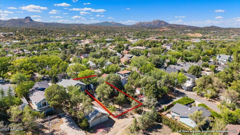 44-Aerial View Property Lines SW