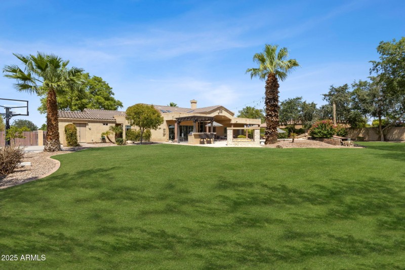 Backyard Corner View