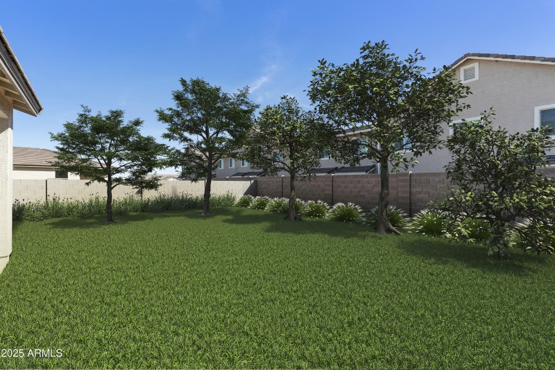 Backyard-show with staged landscaping._1
