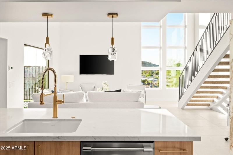 Kitchen to Living Room