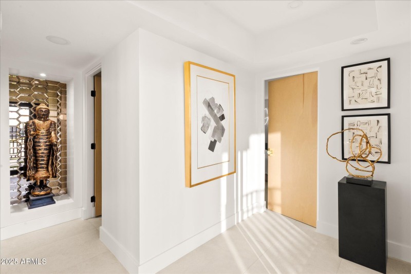 Hallway to Powder Bath