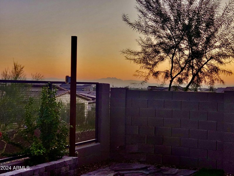 BACKYARD SUNRISE
