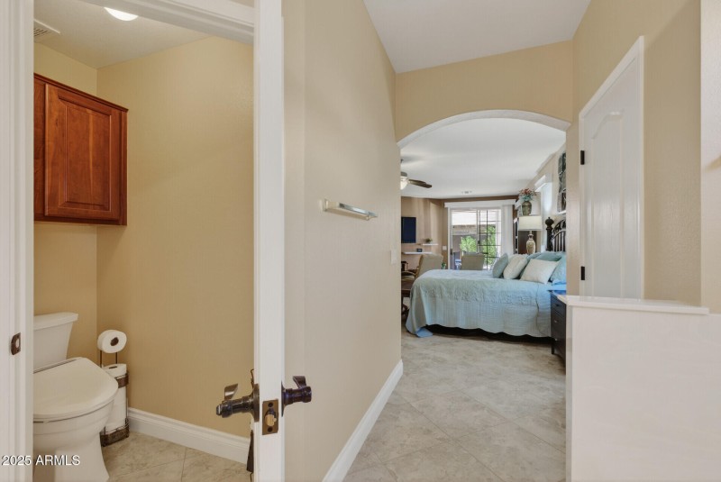 Owner's Bath toward bedroom