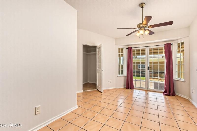 Dining Room Virtually Staged Empty