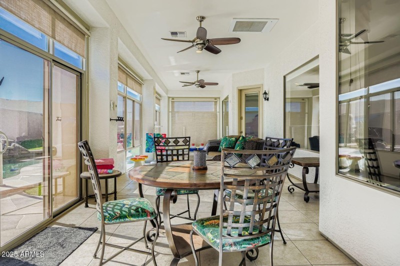 Enclosed Arizona Room