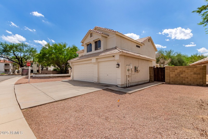 Corner Lot with Extra Parking Space