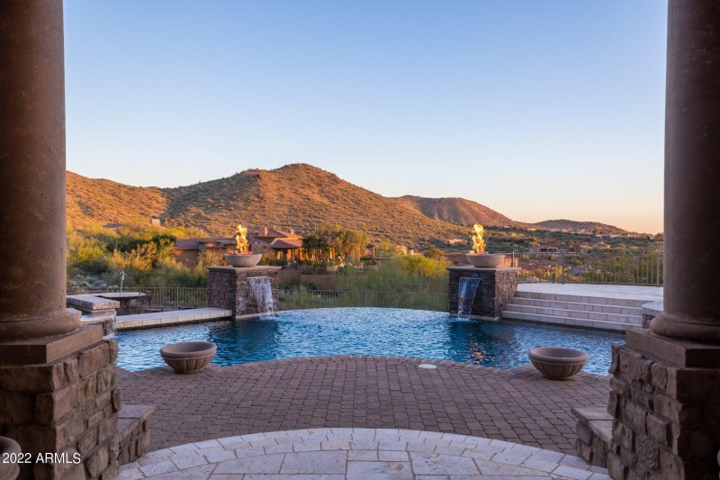 Back patio view