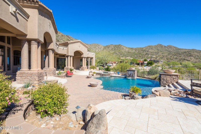 MOUNTAIN VIEWS FROM BACKYARD