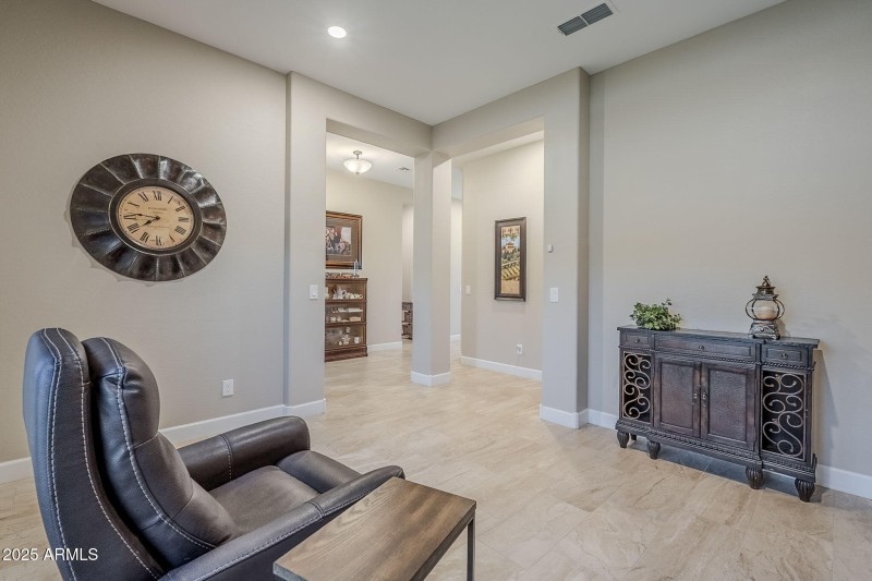 Office or Study off Foyer