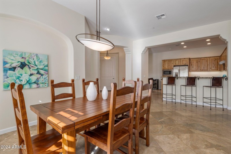 Dining area