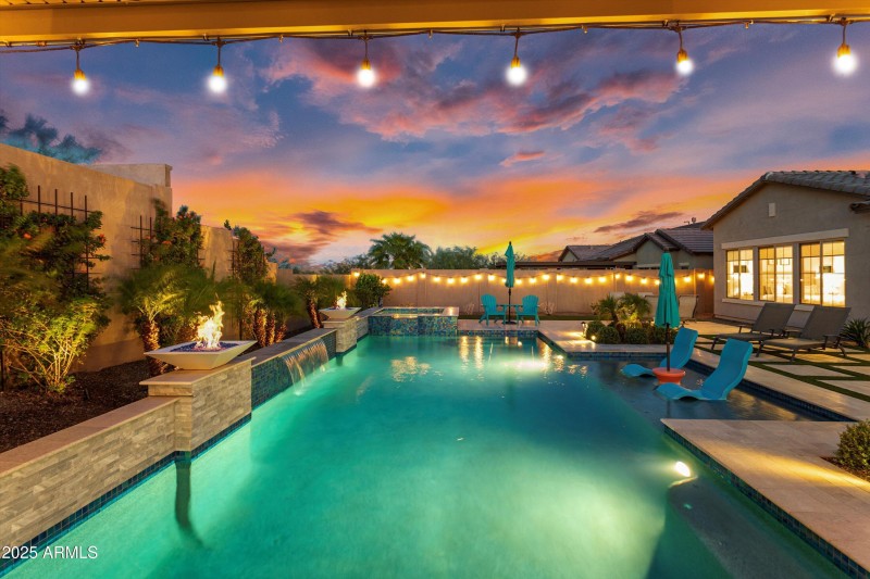 Pool at Twilight