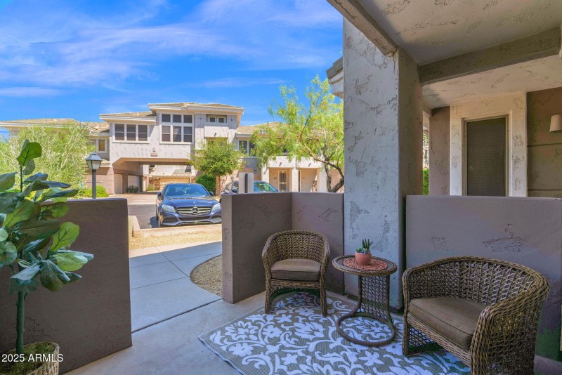 Front patio