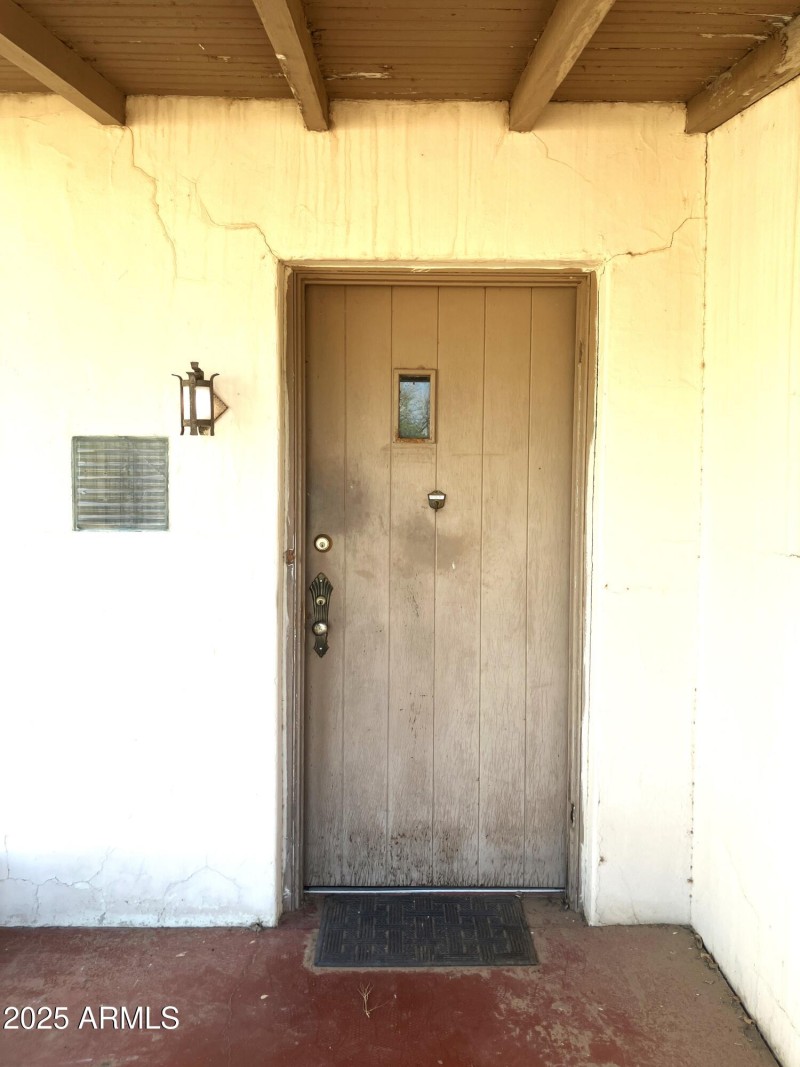 Original 1939 Front Door