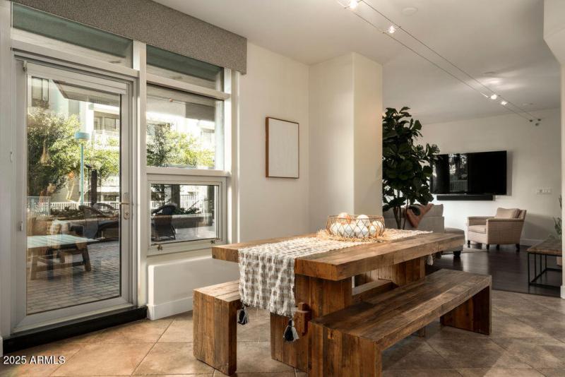 Kitchen View to Patio