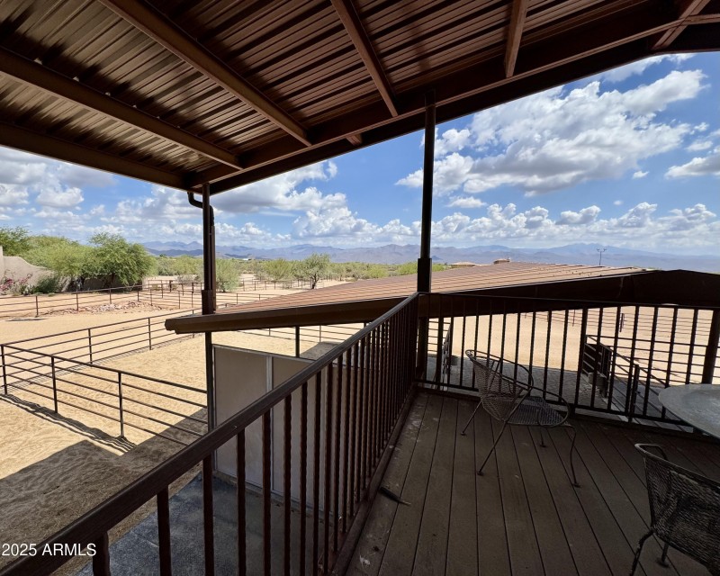 View from Barn aptment back deck
