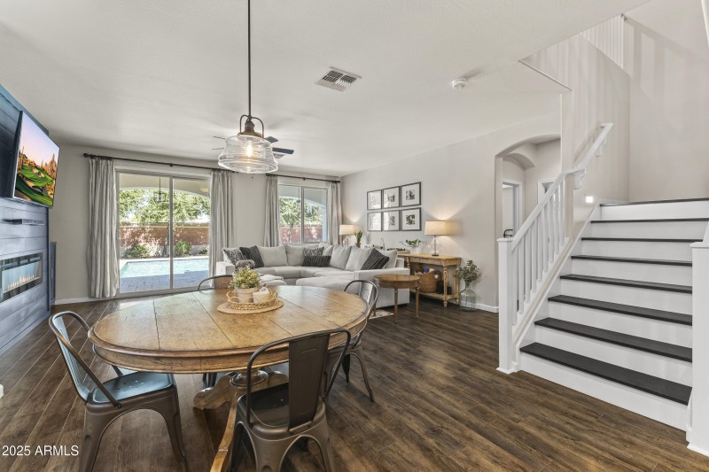 Living Room/Stair Landing