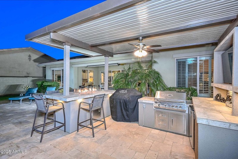 Outdoor Kitchen Area