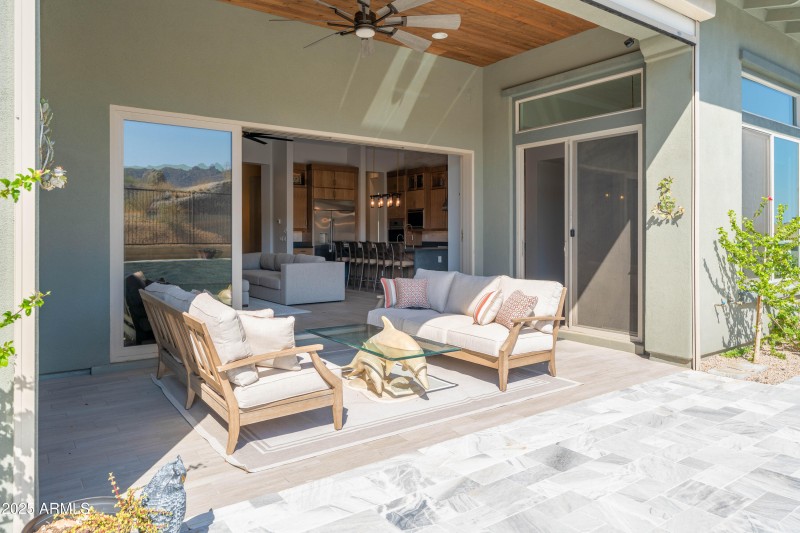 Back patio