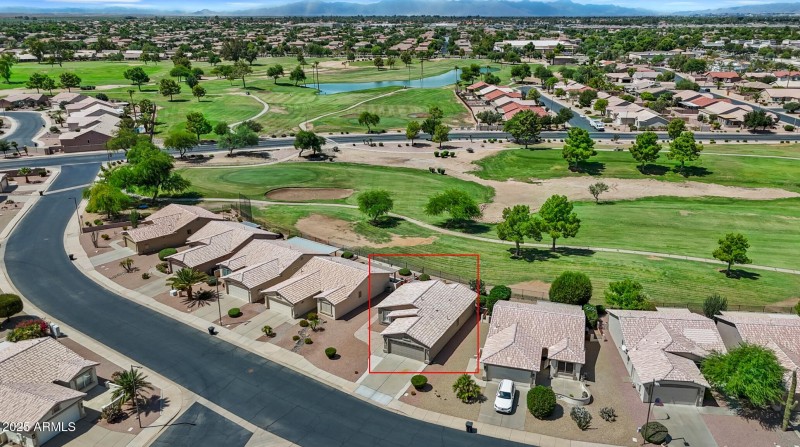 Golf course view