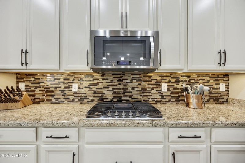 Gas cook top!