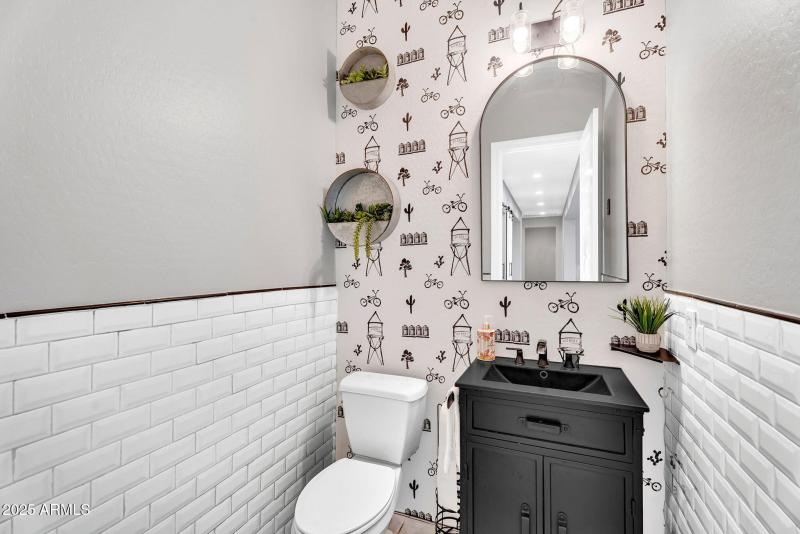 POWDER ROOM NEAR LIVING ROOM