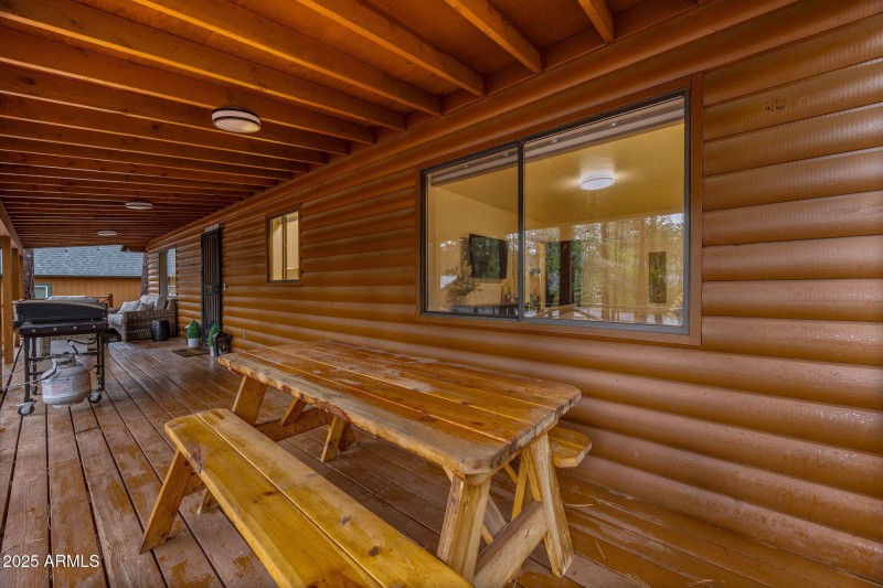 Covered Front Deck