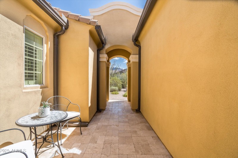 Courtyard Entry