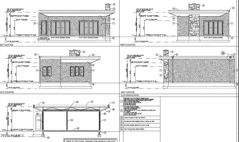 Elevations for Casita