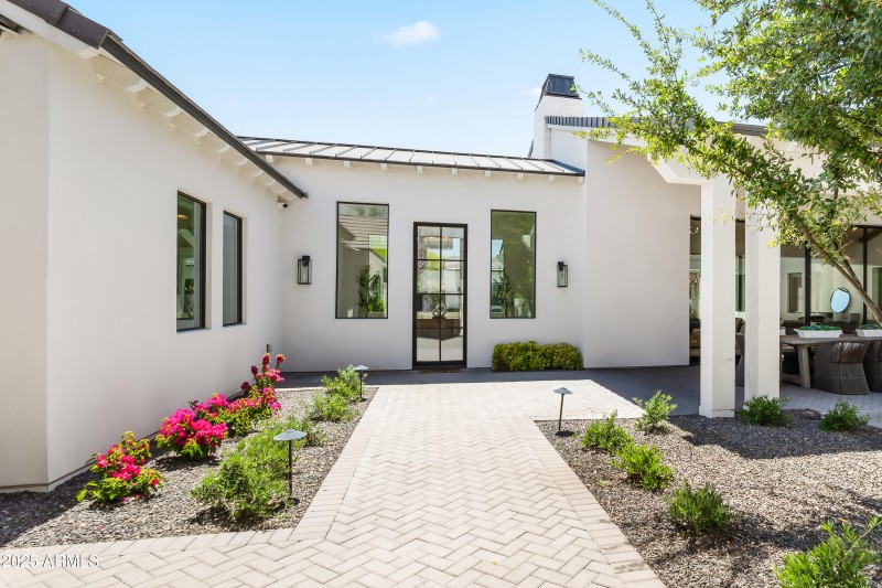 Front courtyard