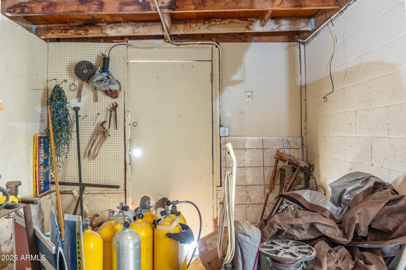 Storage Area Looking East