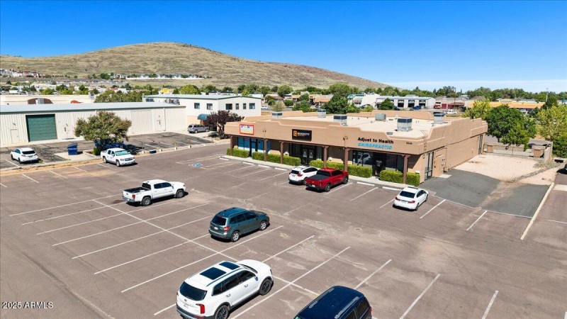 35-Aerial View Back Parking Lot