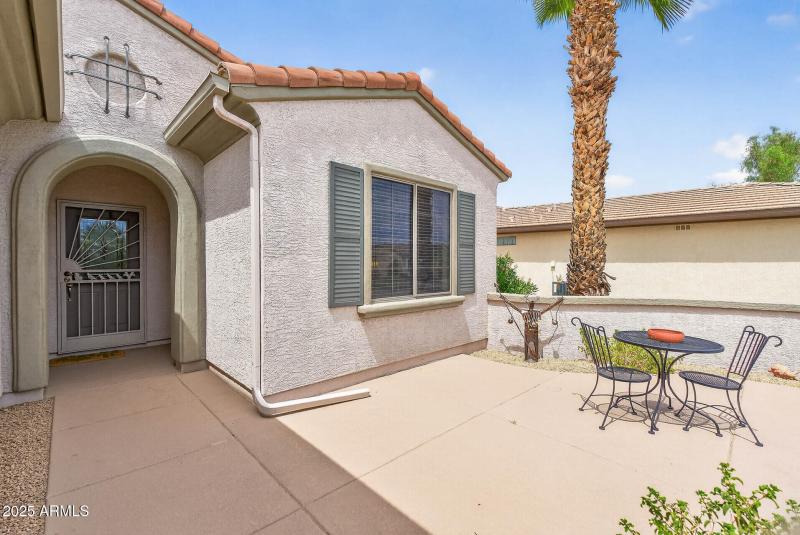Front Courtyard Patio