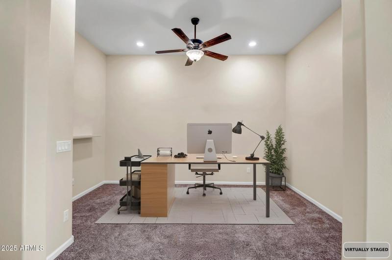 STUDY OR FLEX SPACE IN BEDROOM 2