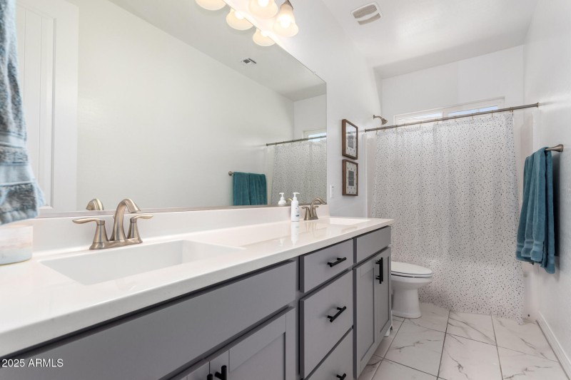 Upstairs bathroom