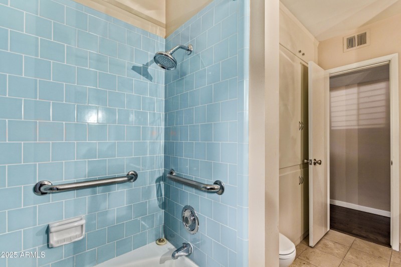 Hallway bathroom